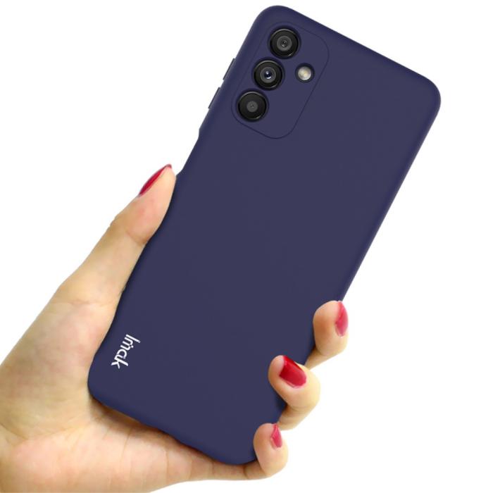 Bild 3, IMAK IMAK Samsung Galaxy A04s / A13 5G Skal Skin Touch Mörk Blå - Teknikhallen.se