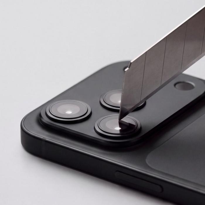 Bild 2, Tech-Protect Tech-Protect iPhone 18 Pro Linsskydd CamAlloy Fit+ Svart - Teknikhallen.se