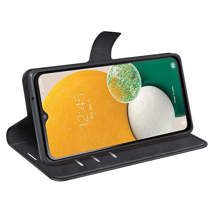 Bild 3,  Samsung Galaxy A14 4G/5G Fodral Läder Svart - Teknikhallen.se