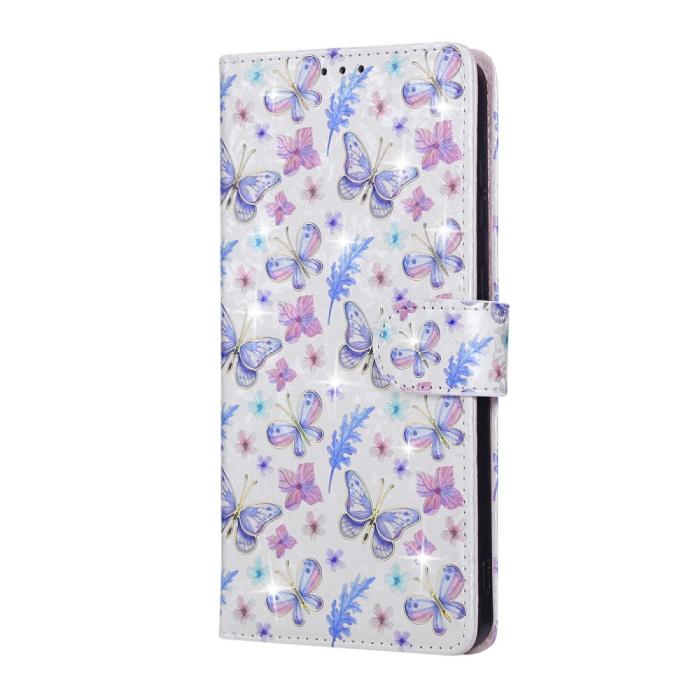 Bild 6,  Samsung Galaxy S25 Edge Fodral RFID Fjärilar / Blommor - Teknikhallen.se