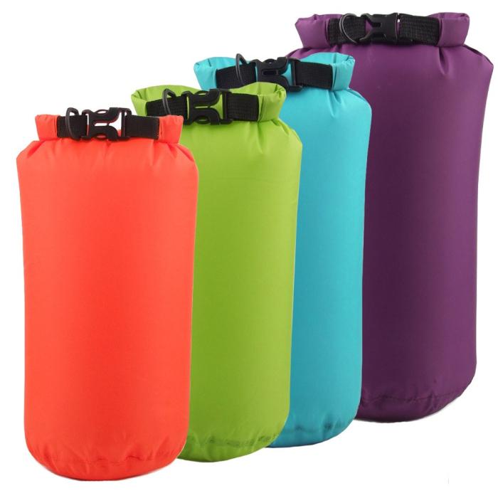 Bild 3,  15L Dry Bag Vattentät Sjösäck / Packpåse Grön - Teknikhallen.se