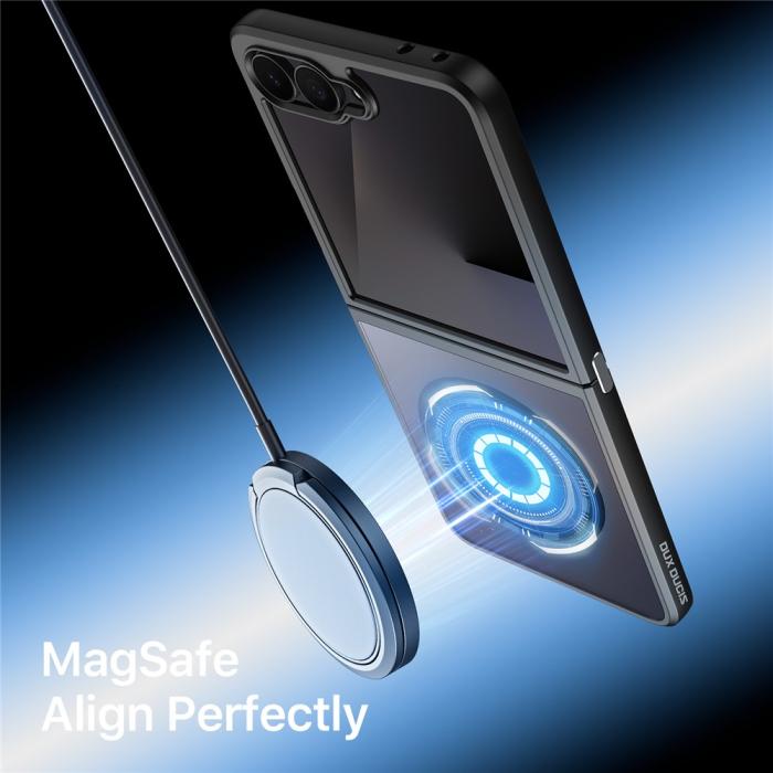 Bild 6, DUX DUCIS DUX DUCIS Samsung Galaxy Z Flip 8 Skal Aimo Series MagSafe TPU - Teknikhallen.se