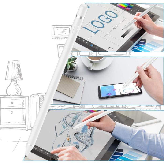 Bild 2, Tech-Protect Tech-Protect Active Stylus Touchpenna Rosa - Teknikhallen.se