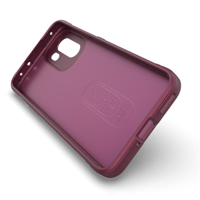 Bild 3,  OnePlus 15R Skal Magic Shield Vinröd - Teknikhallen.se