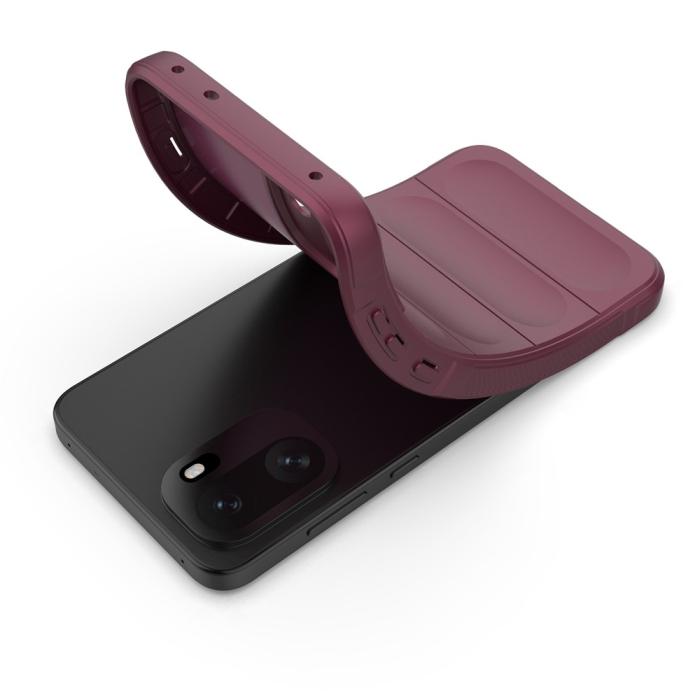 Bild 4,  OnePlus 15R Skal Magic Shield Vinröd - Teknikhallen.se