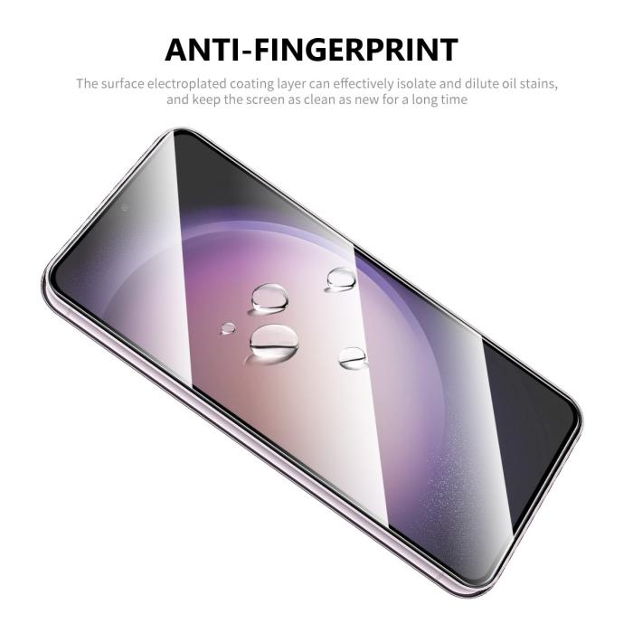 Bild 3,  2-Pack Samsung Galaxy S24 FE Heltäckande Skärmskydd i Härdat Glas - Teknikhallen.se
