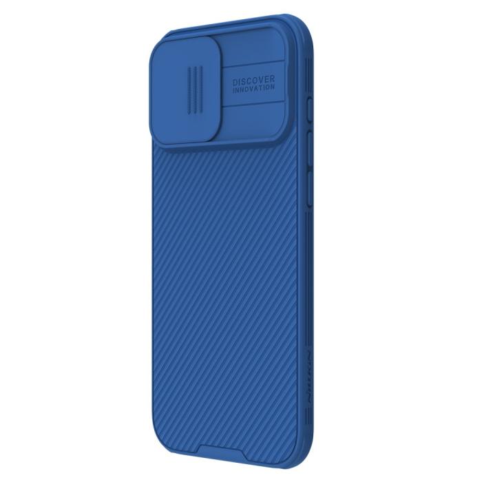 Bild 2, NILLKIN NILLKIN iPhone 16 Pro Max Skal CamShield Pro Blå - Teknikhallen.se