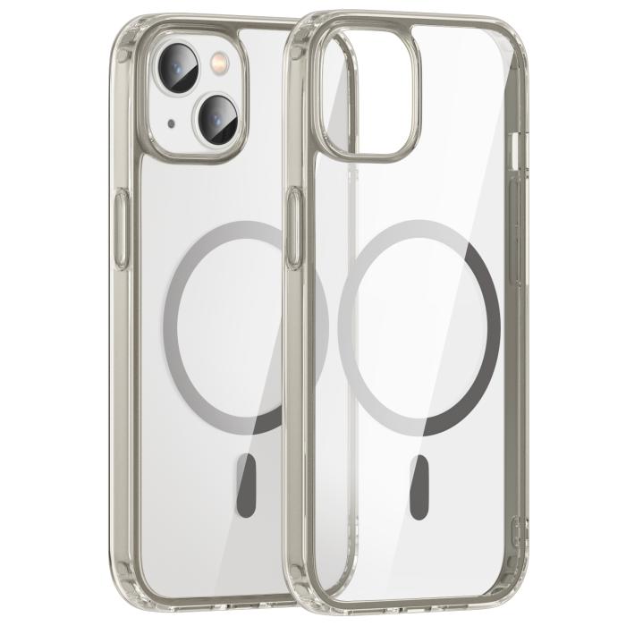 Bild 2, ColorPop ColorPop iPhone 14 Plus Skal CH MagSafe Transparent/Titanium - Teknikhallen.se