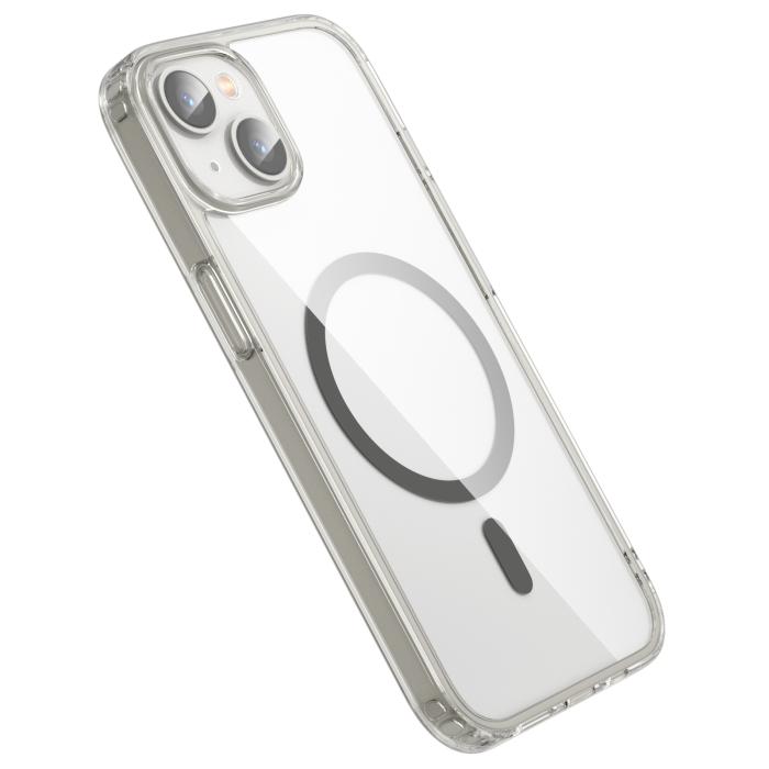 Bild 3, ColorPop ColorPop iPhone 14 Plus Skal CH MagSafe Transparent/Titanium - Teknikhallen.se