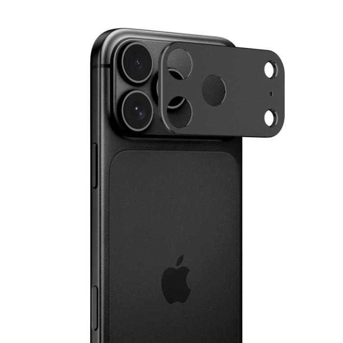 Bild 6, Tech-Protect Tech-Protect iPhone 18 Pro Linsskydd CamAlloy Fit+ Svart - Teknikhallen.se
