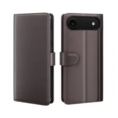  iPhone Air Fodral Premium &Auml;kta L&auml;der Brun - Teknikhallen.se