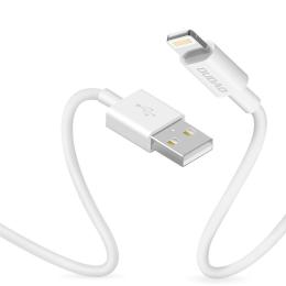 DUDAO Dudao 1m Lightning Kabel Snabbladdning - Vit - Teknikhallen.se