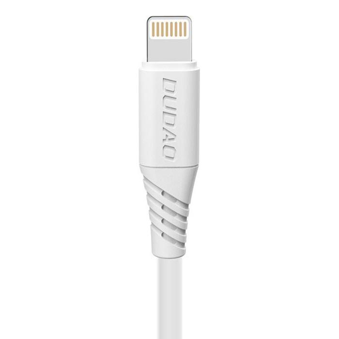 Bild 2, DUDAO Dudao 1m 5A Lightning QC Snabbladdare - Vit - Teknikhallen.se