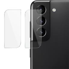 IMAK Samsung Galaxy S21 - IMAK 2-PACK Linsskydd I H&auml;rdat Glas - Teknikhallen.se