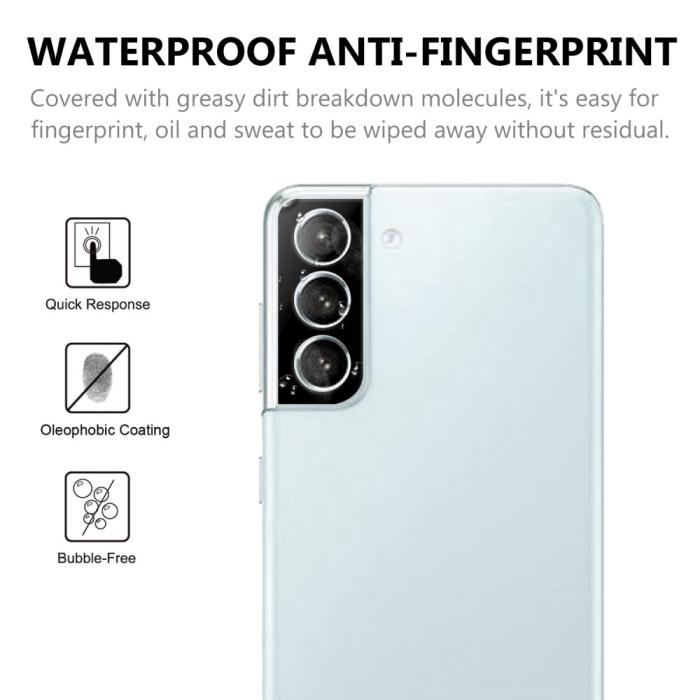 Bild 4,  Samsung Galaxy S21 Plus - Premium Linsskydd I Härdat Glas - Teknikhallen.se