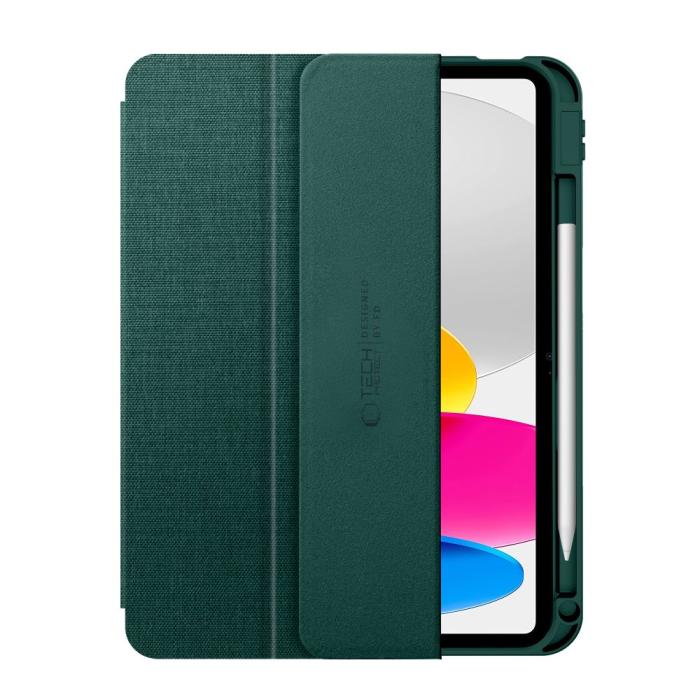 Bild 3, Tech-Protect Tech-Protect iPad 11 2025 / 10.9 2022 Fodral SmartCase Canvas - Teknikhallen.se