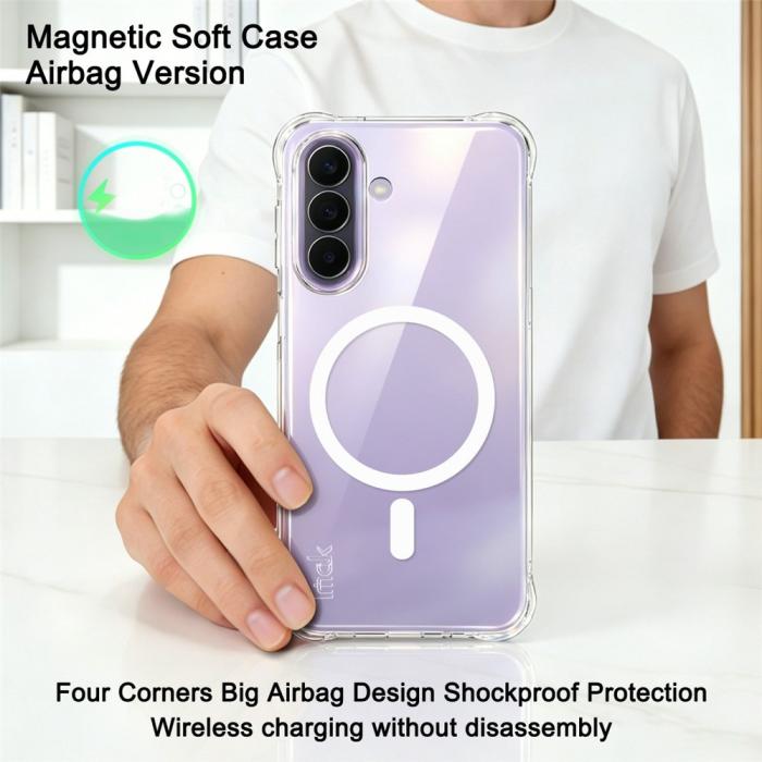 Bild 2, IMAK IMAK Samsung Galaxy A27 5G Skal MagSafe Shockproof Transparent - Teknikhallen.se