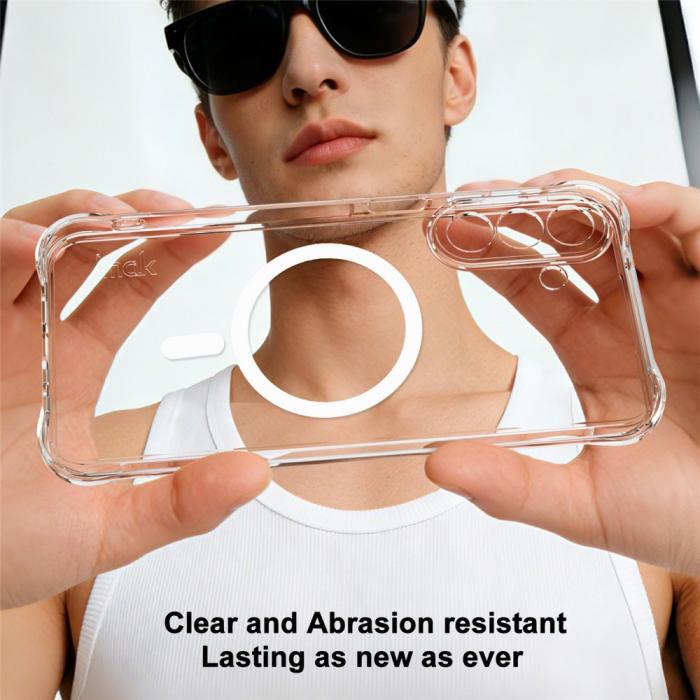 Bild 3, IMAK IMAK Samsung Galaxy A27 5G Skal MagSafe Shockproof Transparent - Teknikhallen.se