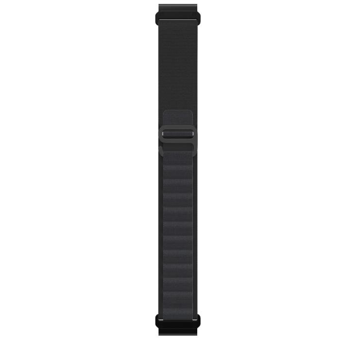 Bild 2,  Klockarmband 26 mm Justerbart Nylon Svart - Teknikhallen.se