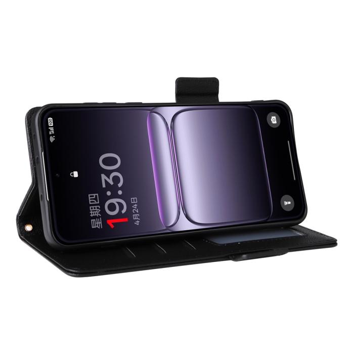 Bild 3,  OnePlus Nord 5 5G Fodral Litchi Läder Svart - Teknikhallen.se