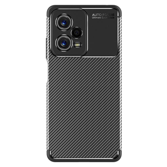 Bild 2,  Xiaomi Redmi Note 12 Pro 5G Skal Kolfiber Textur Svart - Teknikhallen.se
