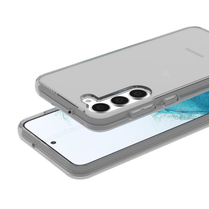 Bild 4,  Samsung Galaxy S23 Plus Skal Hybrid Tonad Svart - Teknikhallen.se