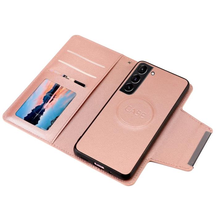 Bild 3,  Samsung Galaxy S23 Plus 2in1 Magnet Fodral Roséguld - Teknikhallen.se