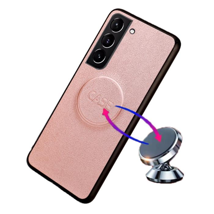 Bild 5,  Samsung Galaxy S23 Plus 2in1 Magnet Fodral Roséguld - Teknikhallen.se