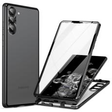  Samsung Galaxy S24 Plus 360&deg; Shockproof Hybrid Skal Svart - Teknikhallen.se