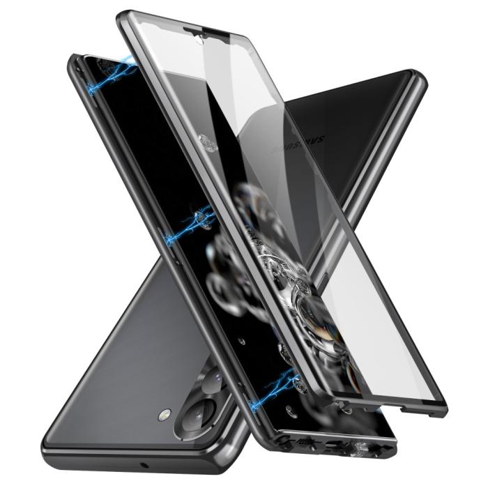 Bild 2,  Samsung Galaxy S24 Plus 360° Shockproof Hybrid Skal Svart - Teknikhallen.se