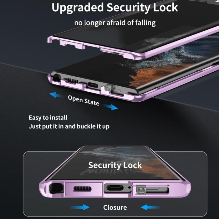 Bild 3,  Samsung Galaxy S24 Plus 360° Shockproof Hybrid Skal Svart - Teknikhallen.se