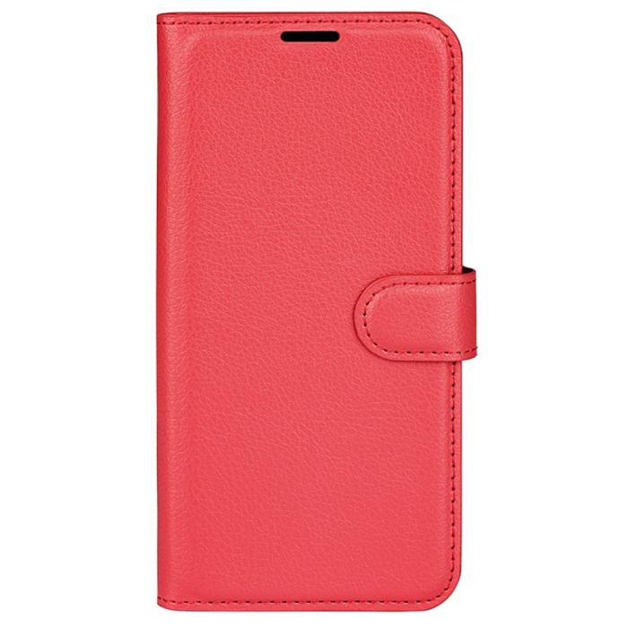 Bild 5,  Sony Xperia 1 VI Fodral Litchi Läder Röd - Teknikhallen.se