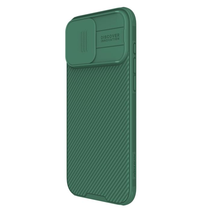 Bild 2, NILLKIN NILLKIN iPhone 16 Pro Max Skal CamShield Pro Grön - Teknikhallen.se