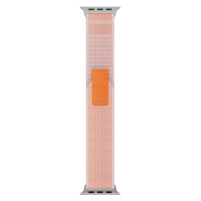 Bild 3, ColorPop Apple Watch 42/44/45/46/49 mm Armband Nylon Trail Loop Rosa - Teknikhallen.se
