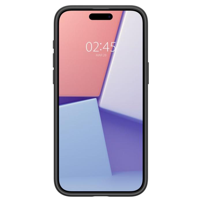Bild 3, Spigen Spigen iPhone 15 Pro Max Skal Ultra Hybrid Matt Svart - Teknikhallen.se