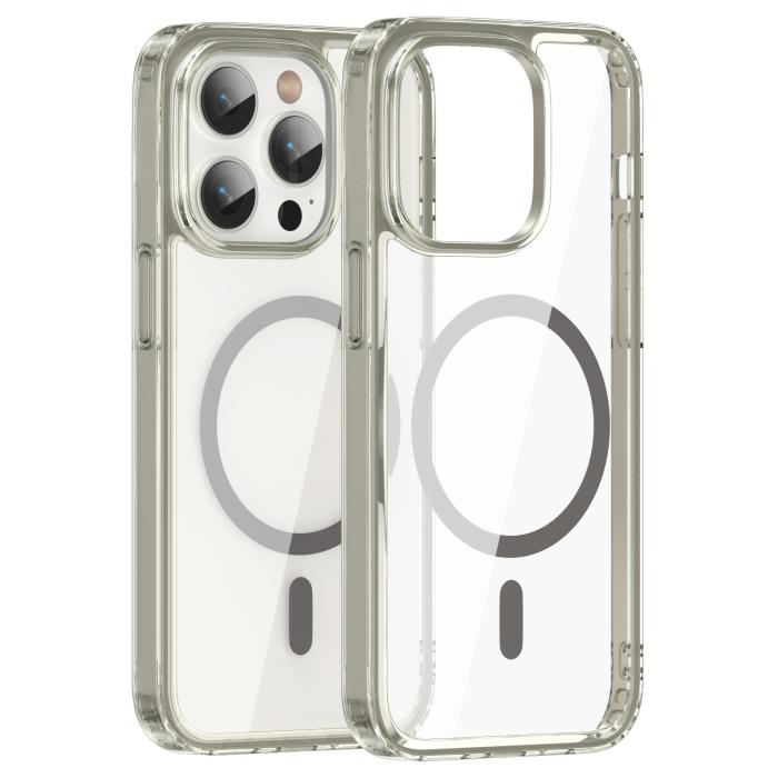 Bild 2, ColorPop ColorPop iPhone 14 Pro Skal CH MagSafe Transparent/Titanium - Teknikhallen.se