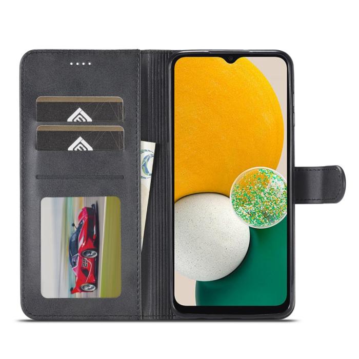 Bild 4, LC.IMEEKE LC.IMEEKE Samsung Galaxy A04s / A13 5G Fodral Läder Svart - Teknikhallen.se