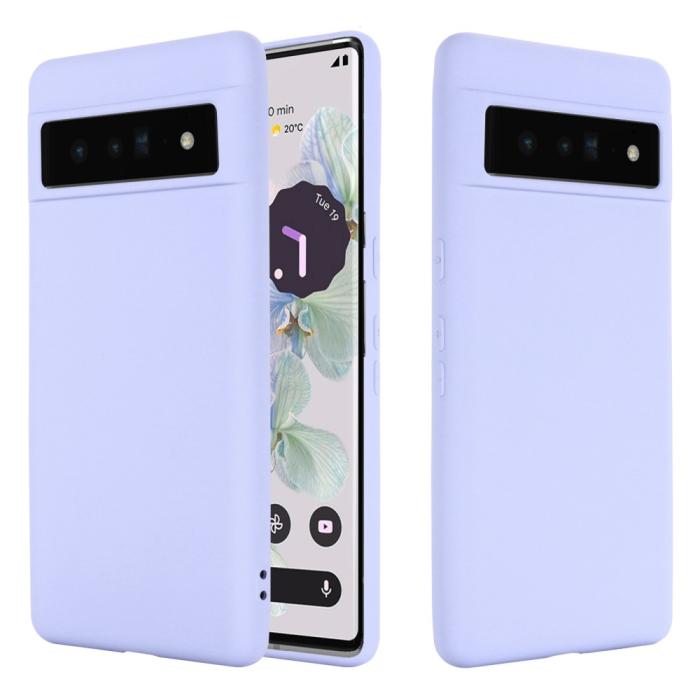 Bild 2,  Google Pixel 7 Skal Liquid Silikon Lila - Teknikhallen.se