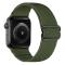  Nylon Armband Justerbart Apple Watch 42/44/45/49 mm Grön - Teknikhallen.se