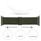  Nylon Armband Justerbart Apple Watch 42/44/45/49 mm Grön - Teknikhallen.se