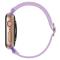  Nylon Armband Justerbart Apple Watch 42/44/45/49 mm Ljus Lila - Teknikhallen.se