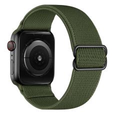  Nylon Armband Justerbart Apple Watch 42/44/45/46/49 mm Gr&ouml;n - Teknikhallen.se