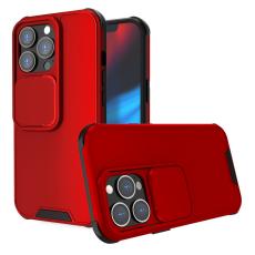  iPhone 13 Pro - CamShield Hybrid Skal - R&ouml;d - Teknikhallen.se