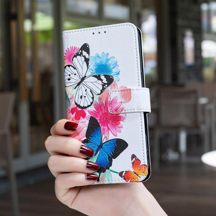 Bild 5,  Xiaomi 17T Pro Fodral Läder Fjärilar/Blommor - Teknikhallen.se