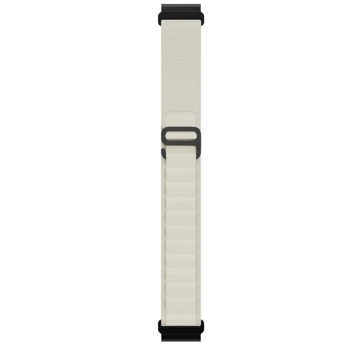 Bild 2,  Klockarmband 26 mm Justerbart Nylon Vit - Teknikhallen.se