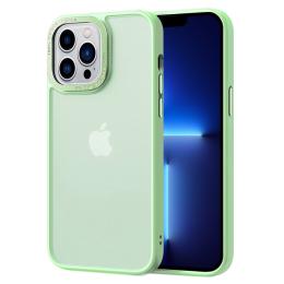  iPhone 13 Pro Skal Classic Hybrid Matt Matcha Green - Teknikhallen.se