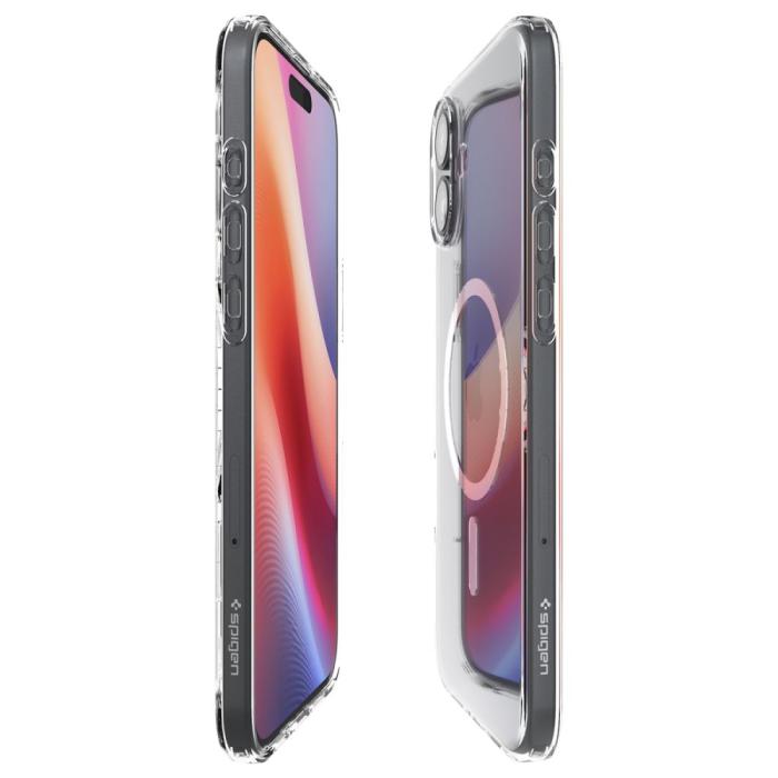 Bild 6, Spigen Spigen iPhone 16 Skal MagSafe Liquid Crystal Clear - Teknikhallen.se