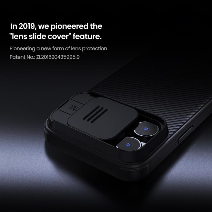 Bild 6, NILLKIN NILLKIN iPhone 16 Pro Max Skal CamShield Pro Grön - Teknikhallen.se