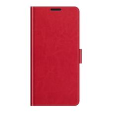  OnePlus 7 Fodral L&auml;der - R&ouml;d - Teknikhallen.se