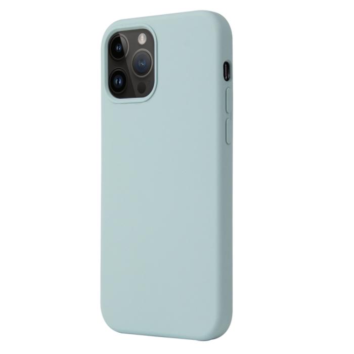 Bild 2,  iPhone 15 Pro Max Skal Liquid Silikon Emerald - Teknikhallen.se